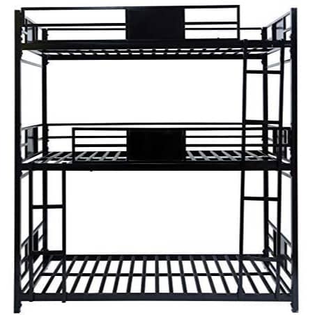 Blakiyo3 Tier Bunk Bed (Black)