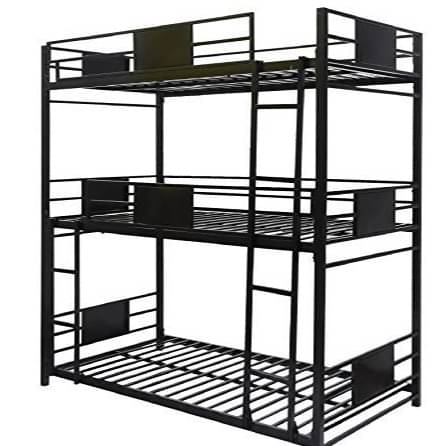 Blakiyo3 Tier Bunk Bed (Black)