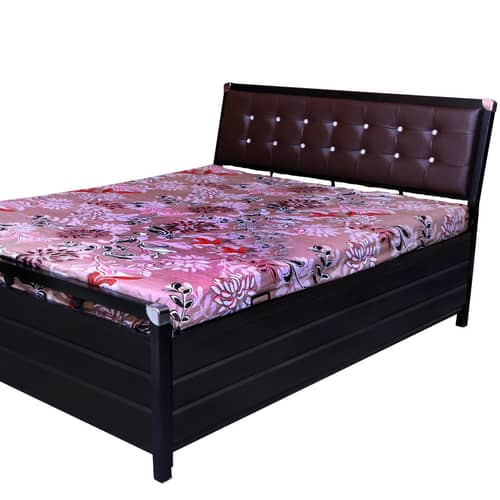 Patimo Metal Bed With Hydraulic Storage