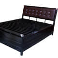 Patimo Metal Bed With Hydraulic Storage - front_view