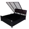 Patimo Metal Bed With Hydraulic Storage - top_view