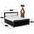 Carbon Metal Bed With Hydraulic Storage - left_view
