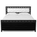 Carbin Metal Bed With Hydraulic Storage - photo