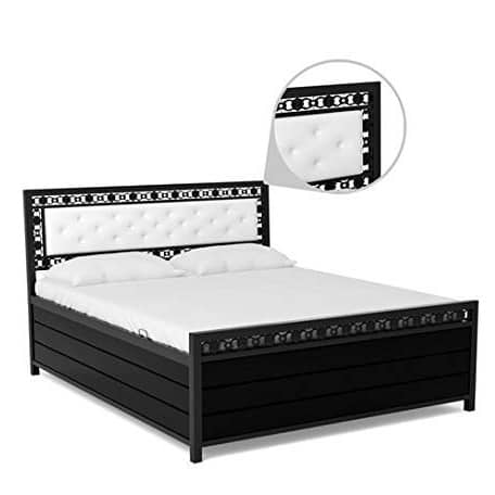 Carbin Metal Bed With Hydraulic Storage