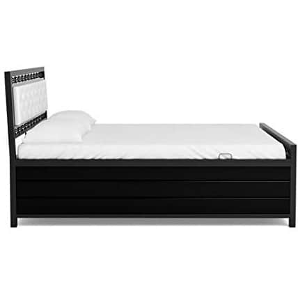 Carbin Metal Bed With Hydraulic Storage - top_view