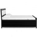 Carbin Metal Bed With Hydraulic Storage - top_view