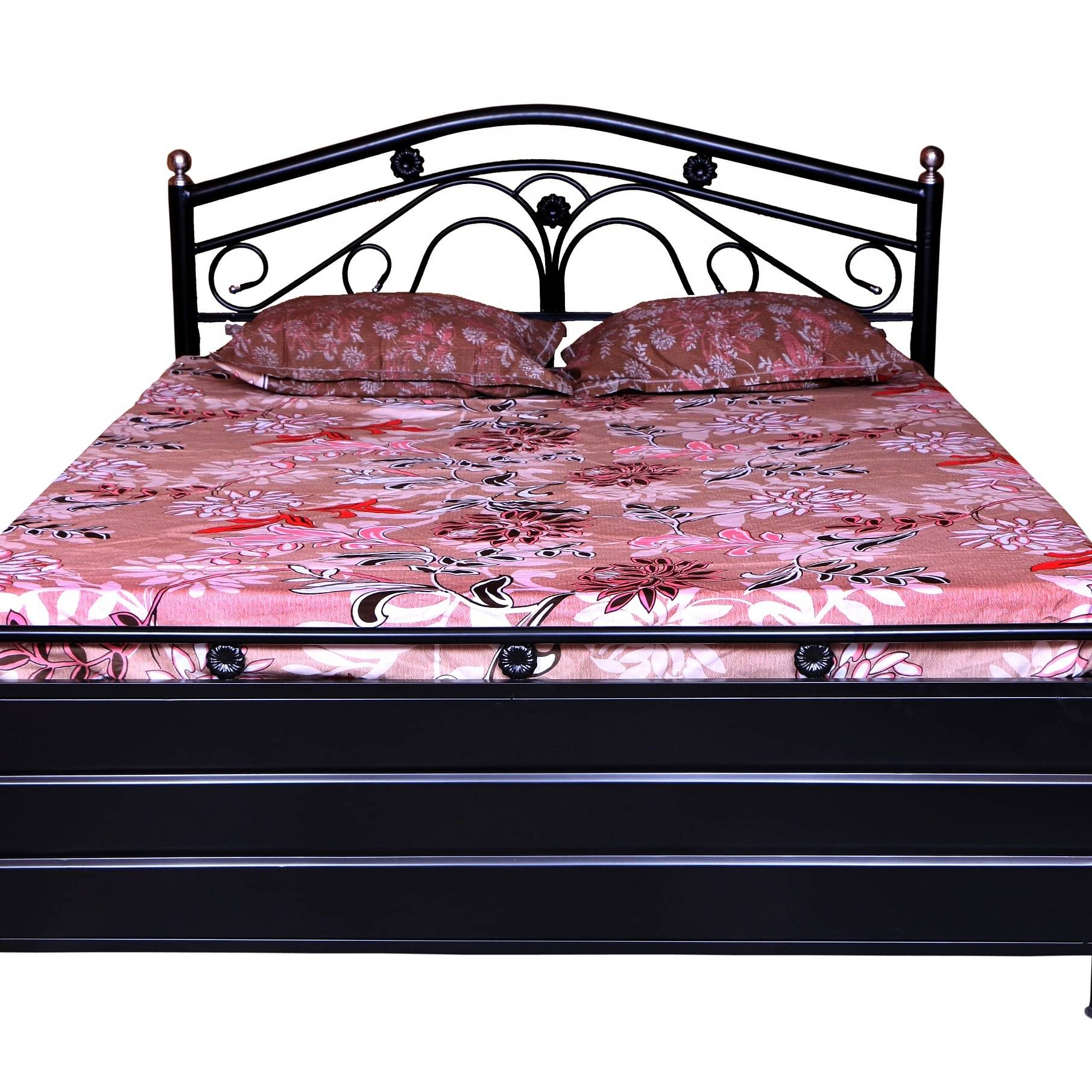 Castriyo Metal Queen Size Bed
