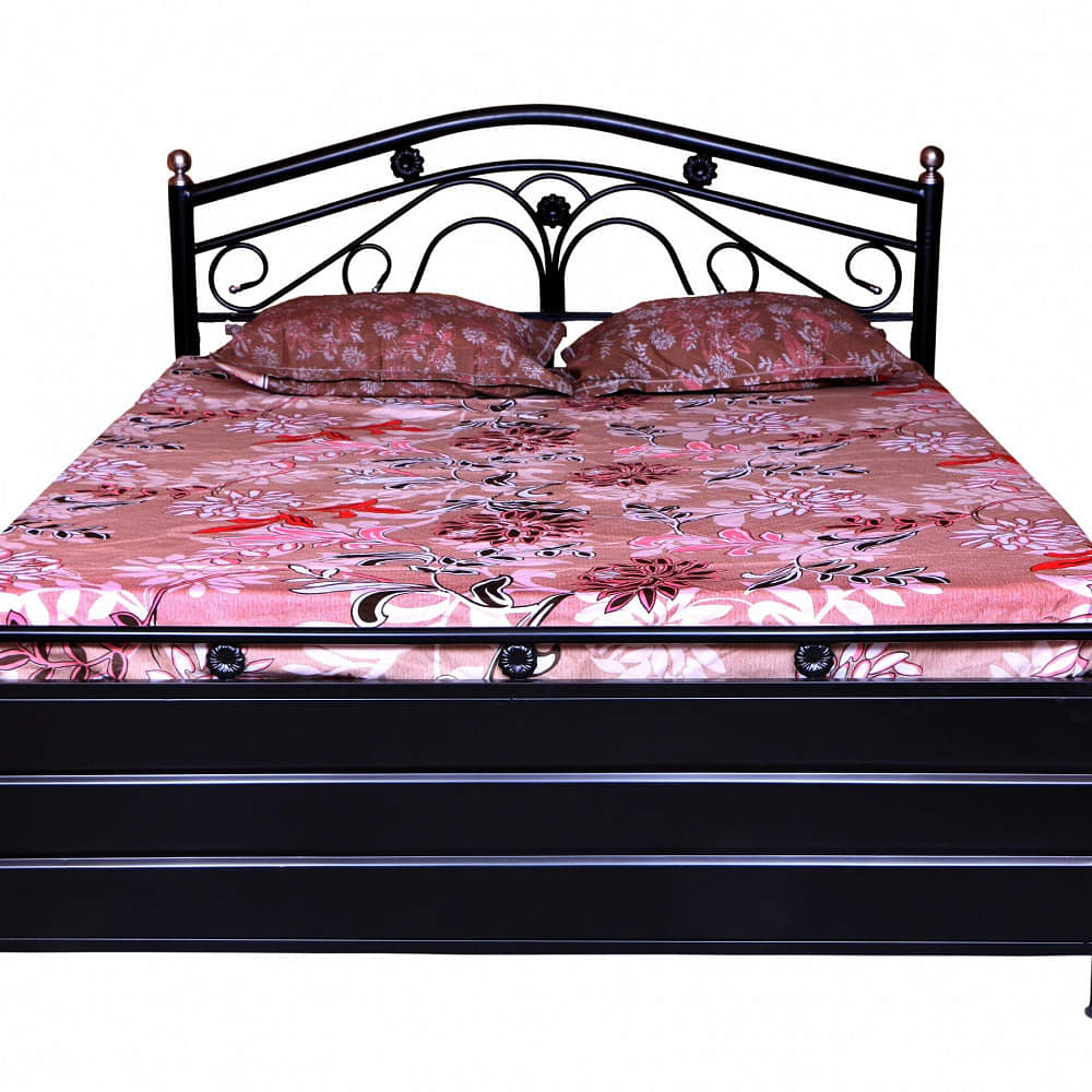 Castriyo Metal Queen Size Bed - photo