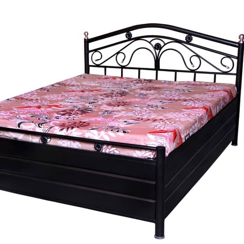 Castriyo Metal Queen Size Bed