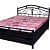 Castriyo Metal Queen Size Bed - front_view