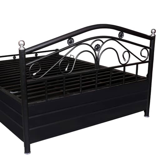 Castriyo Metal Queen Size Bed