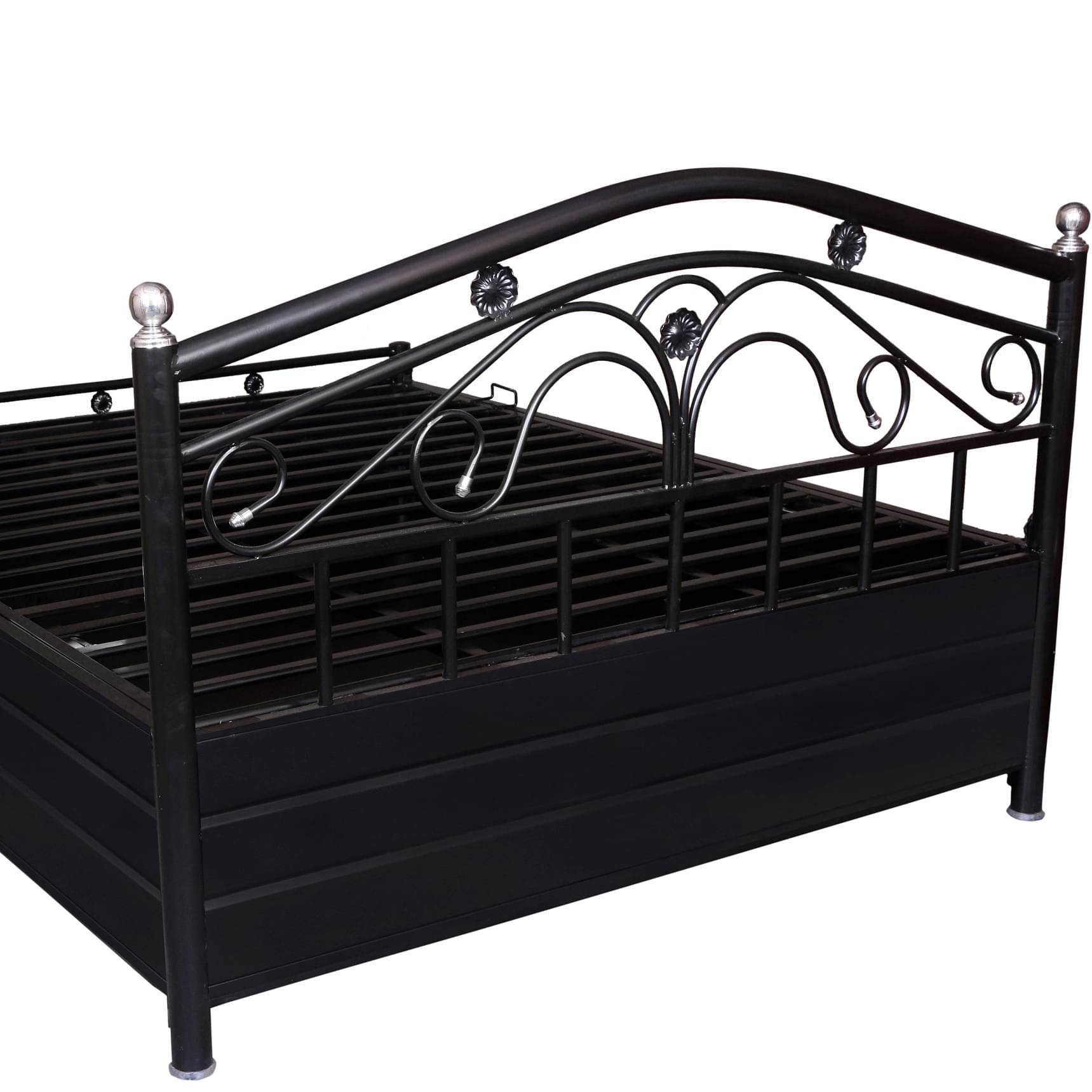 Castriyo Metal Queen Size Bed