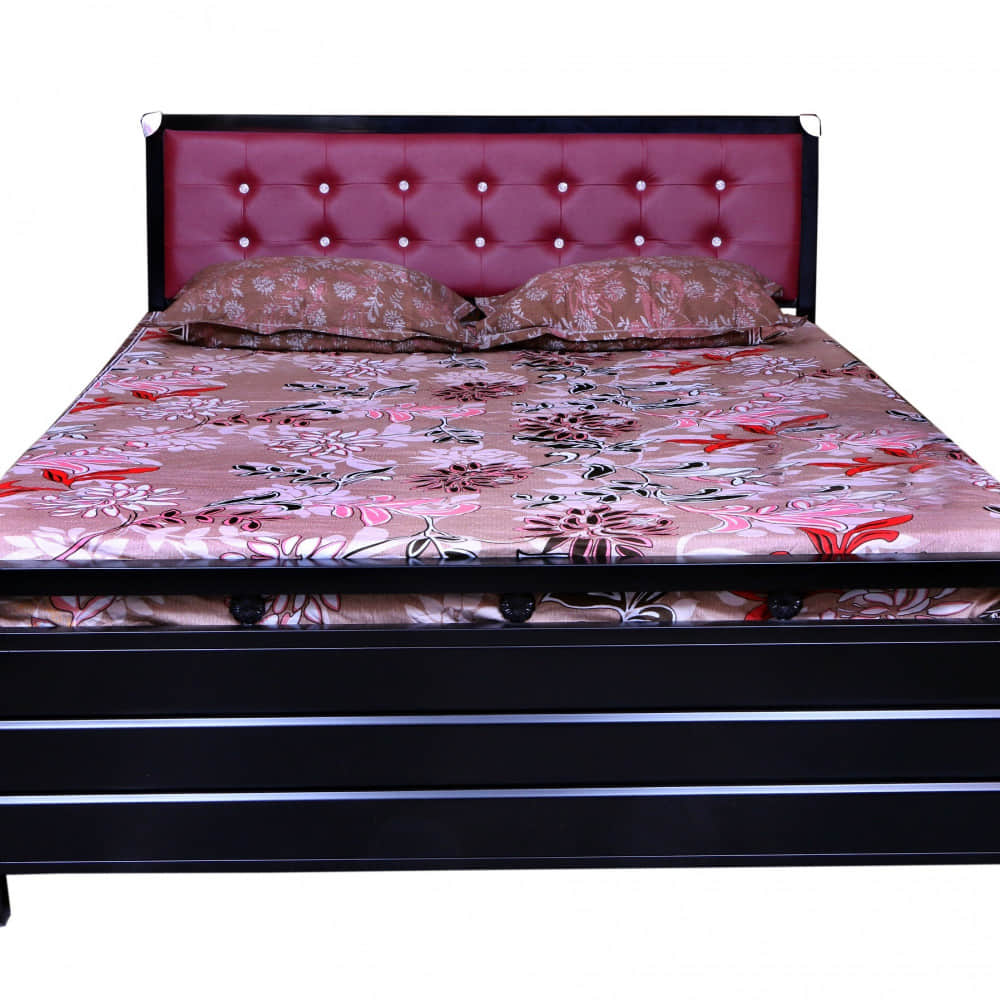 Nimoron Metal Bed With Hydraulic Storage - photo
