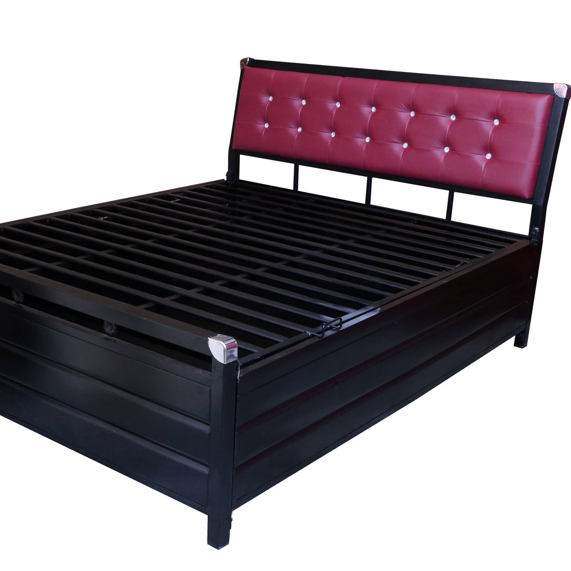 Nimoron Metal Bed With Hydraulic Storage