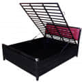 Nimoron Metal Bed With Hydraulic Storage - left_view