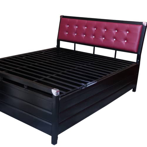 Nimoron Metal Queen Size Bed