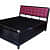 Nimoron Metal Queen Size Bed - top_view