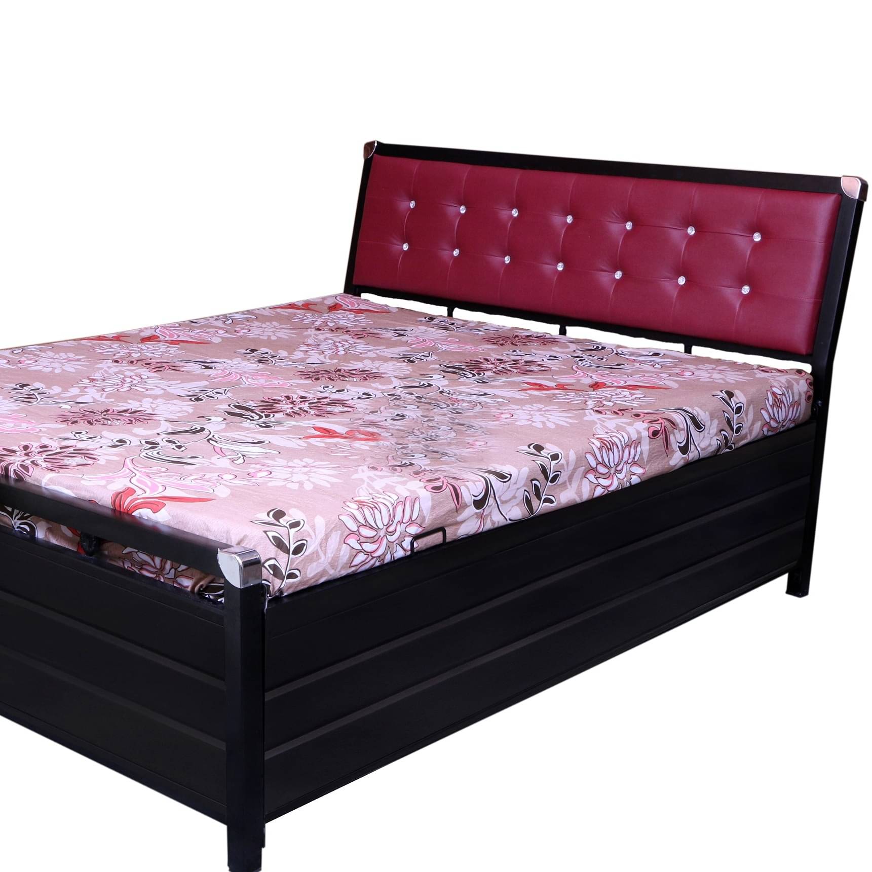 Nimoron Metal Bed With Hydraulic Storage
