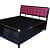Nimoron Metal Bed With Hydraulic Storage - top_view
