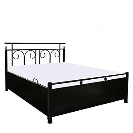 Uotomi Metal Bed With Hydraulic Storage