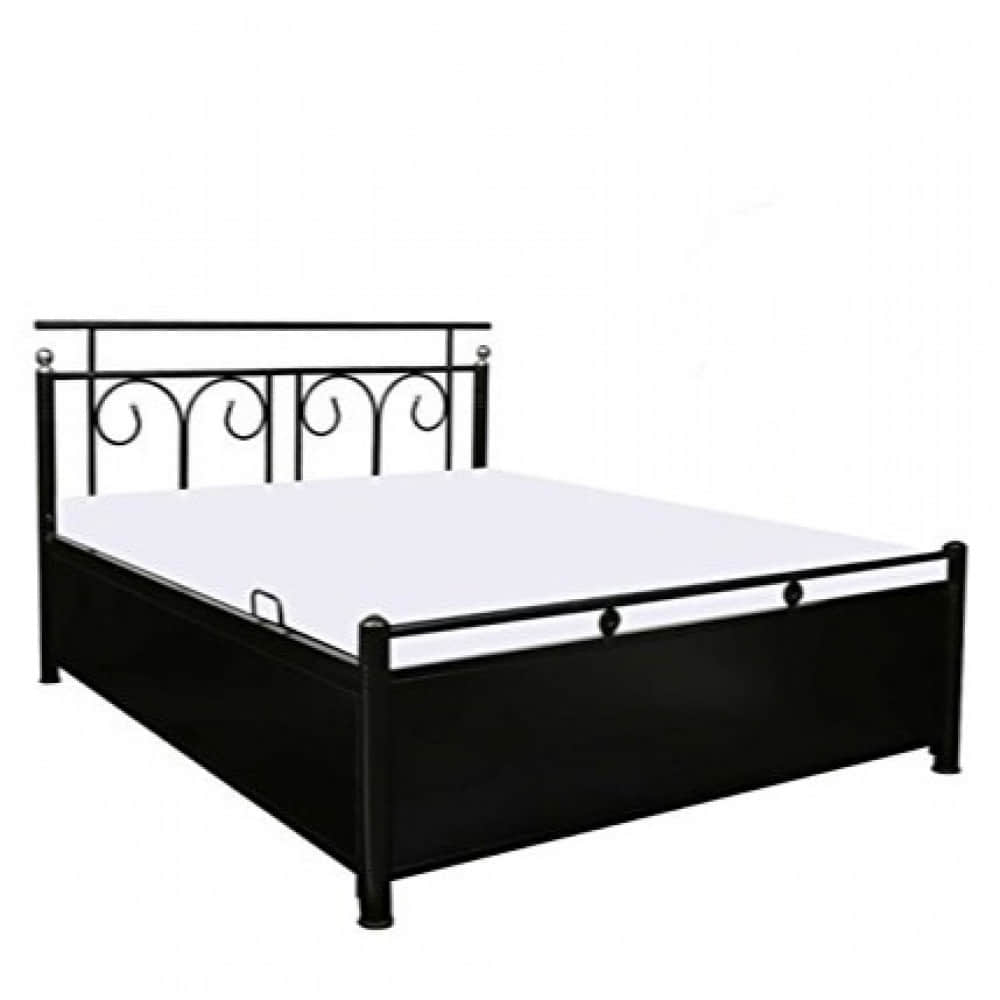 Uotomi Metal Bed With Hydraulic Storage - photo