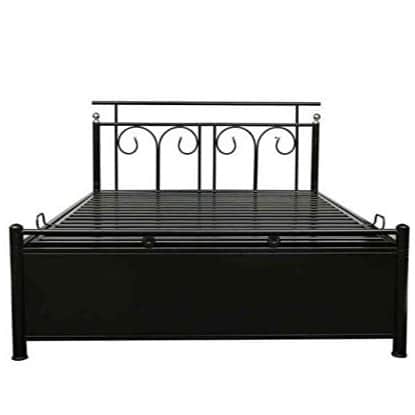 Uotomi Metal Bed With Hydraulic Storage - top_view