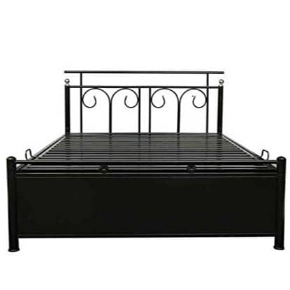 Uotomi Metal Bed With Hydraulic Storage