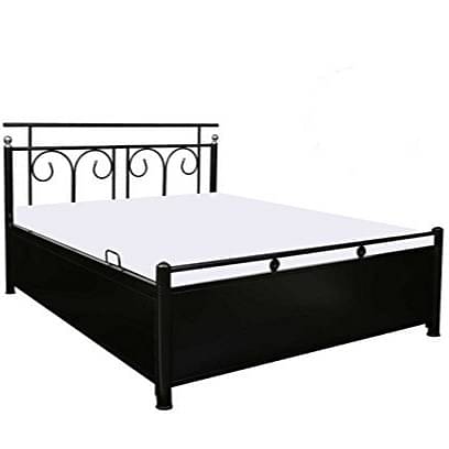 Uotomi Metal Bed With Hydraulic Storage