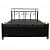 Uotomi Metal Bed With Hydraulic Storage - front_view