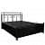 Uotomi Metal Bed With Hydraulic Storage - top_view