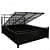 Uotomi Metal Bed With Hydraulic Storage - left_view