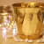 Pure Brass Lining Design Planter - rear_view