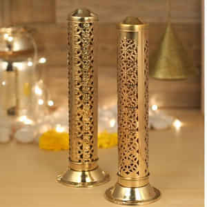 Brass Agarbatti Stand / Incense Holder - photo