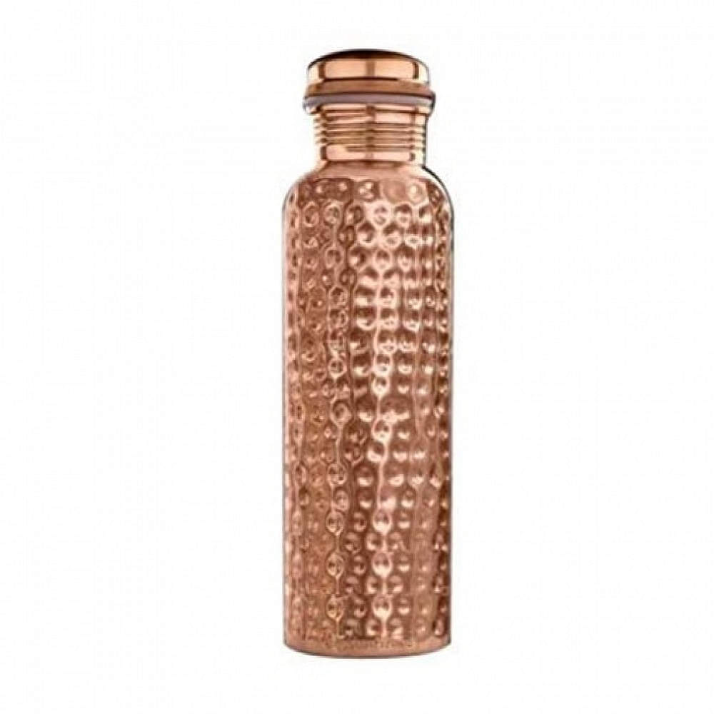 Hammered Copper Water Bottle (1ltr) - photo
