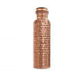 Hammered Copper Water Bottle (1ltr) - rear_view