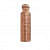 Hammered Copper Water Bottle (1ltr) - rear_view