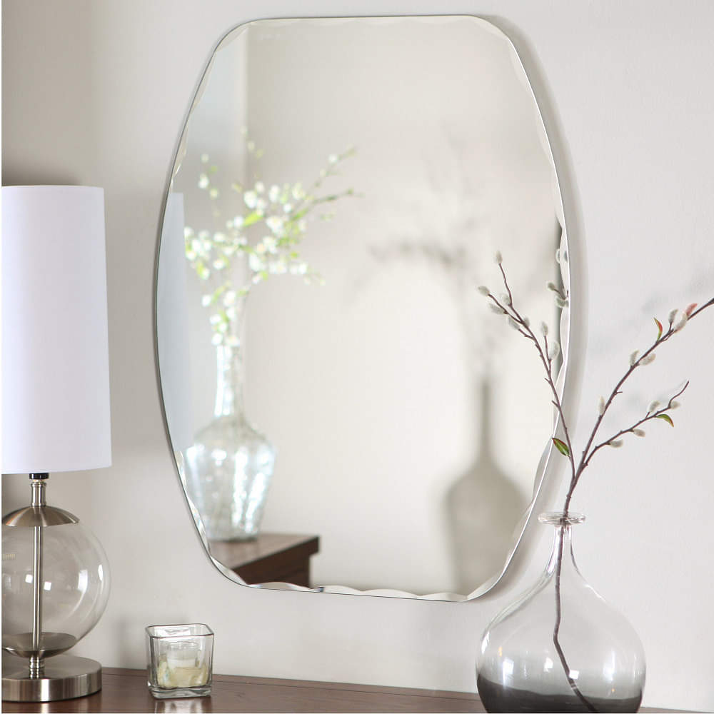 Frameless Decorative Mirror 18x24" - photo