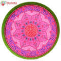 Round Tray plate- Puja Thali - left_view