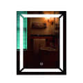 Rectangle LED Mirror 24x18 - left_view