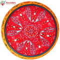 Round Tray plate- Puja Thali - front_view