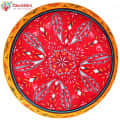 Round Tray plate- Puja Thali - left_view