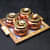 Metal Hammered Gifting Jar for Dry Fruits (set of 1) - front_view