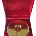 Metal Hammered Gift Box - front_view
