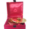 Metal Hammered Gift Box - top_view