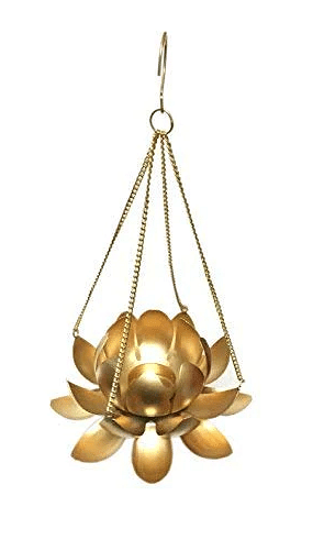 Hanging Lotus Candle Holder