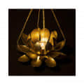 Hanging Lotus Candle Holder - front_view