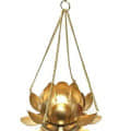 Hanging Lotus Candle Holder - top_view