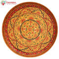 Round Tray plate- Puja Thali - front_view