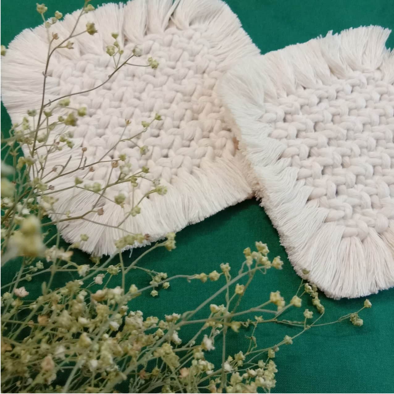 Square  Tea Coaster - left_view