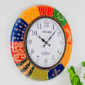 Vienna -Hand Painted Wooden Wall Clock - photo